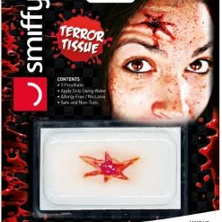 Smiffys USA Smiffys Make-Up FX, Horror Transfer, Bullet Hole, Makeup & SFX