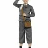 Smiffys USA Costumes WW2 Boy Costume