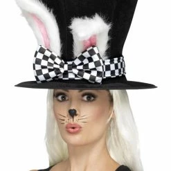 Smiffys USA Hats & Headpieces Tea Party March Hare Easter Top Hat