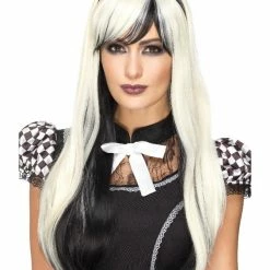 Smiffys USA Gothic Alice Women's Wig