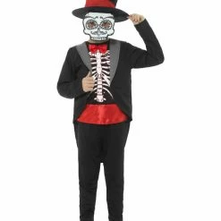 Smiffys USA Day Of The Dead Boy Costume Costumes
