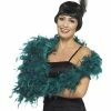 Smiffys USA 20s Women's Teal Boa