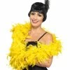 Smiffys USA 1920's Costumes 20s Women's Yellow Boa