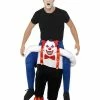 Smiffys USA Costumes Piggyback Ride A Sinister Clown Adult Costume 2 Smiffys USA Costumes Piggyback Ride A Sinister Clown Adult Costume