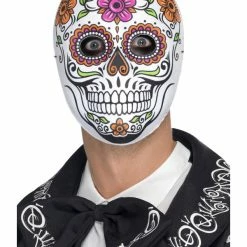 Smiffys USA Masks Day Of The Dead Bones Mask