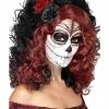 Smiffys USA Day Of The Dead Wig 1 Smiffys USA Day Of The Dead Wig