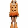 Smiffys USA Fever Pumpkin Costume Tutu Dress Costumes