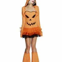 Smiffys USA Fever Pumpkin Costume Tutu Dress Costumes