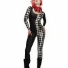 Smiffys USA Fever Harlequin Jester Costume