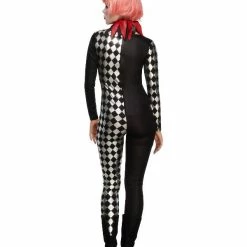 Smiffys USA Fever Harlequin Jester Costume