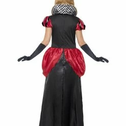 Smiffys USA Royal Red Queen With Hearts Costume