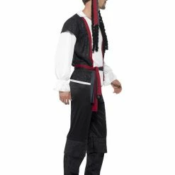 Smiffys USA Pirate Aye Aye Captain Men's Costume