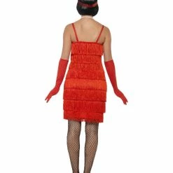 Smiffys USA 20's Flapper Women's Red Costume Costumes