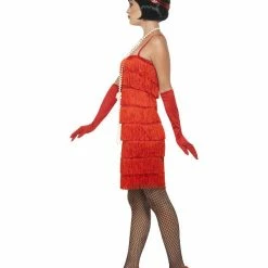 Smiffys USA 20's Flapper Women's Red Costume Costumes