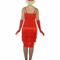 Smiffys USA 20's Flapper Women's Red Costume Costumes