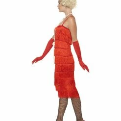 Smiffys USA 20's Flapper Women's Red Costume Costumes