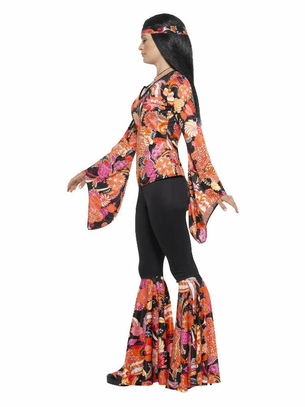 Smiffys USA 60s Willow The Hippie Women's Costume 4 Smiffys USA 60s Willow The Hippie Women's Costume