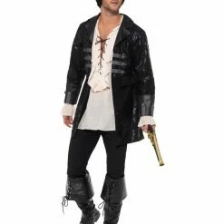 Smiffys USA Costumes Buccaneer Pirate Men's Jacket