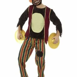 Smiffys USA Costumes Clapping Monkey Toy Adult Costume