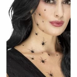 Smiffys USA Makeup & SFX Smiffys Make-Up FX, Crawling Spider Transfers