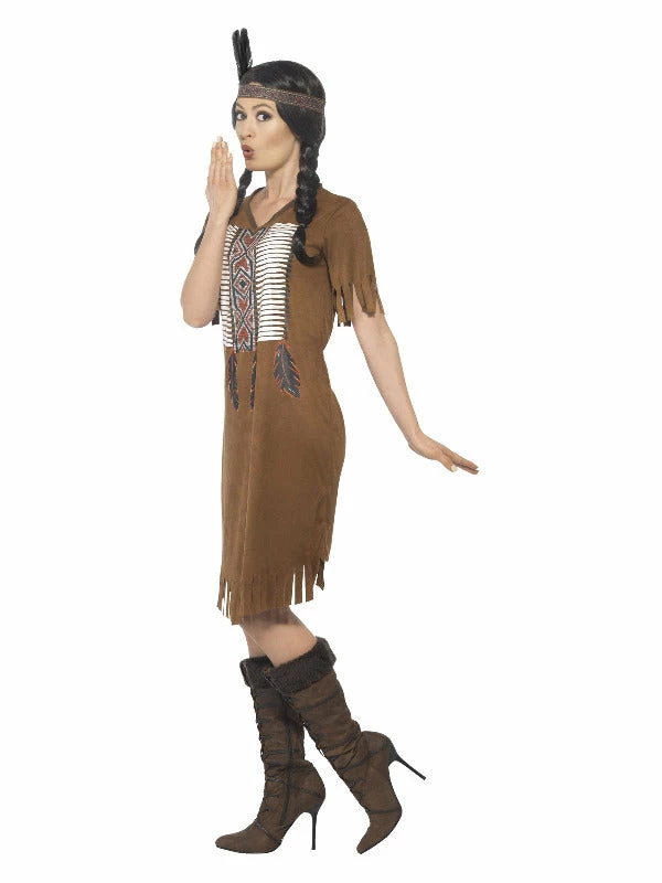 Smiffys USA Costumes Native American Inspired Warrior Princess Women's Costume 4 Smiffys USA Costumes Native American Inspired Warrior Princess Women's Costume