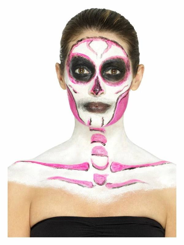 Smiffys USA Makeup & SFX Smiffys Make-Up FX, Neon Skeleton Liquid Latex Kit 6 Smiffys USA Makeup & SFX Smiffys Make-Up FX, Neon Skeleton Liquid Latex Kit
