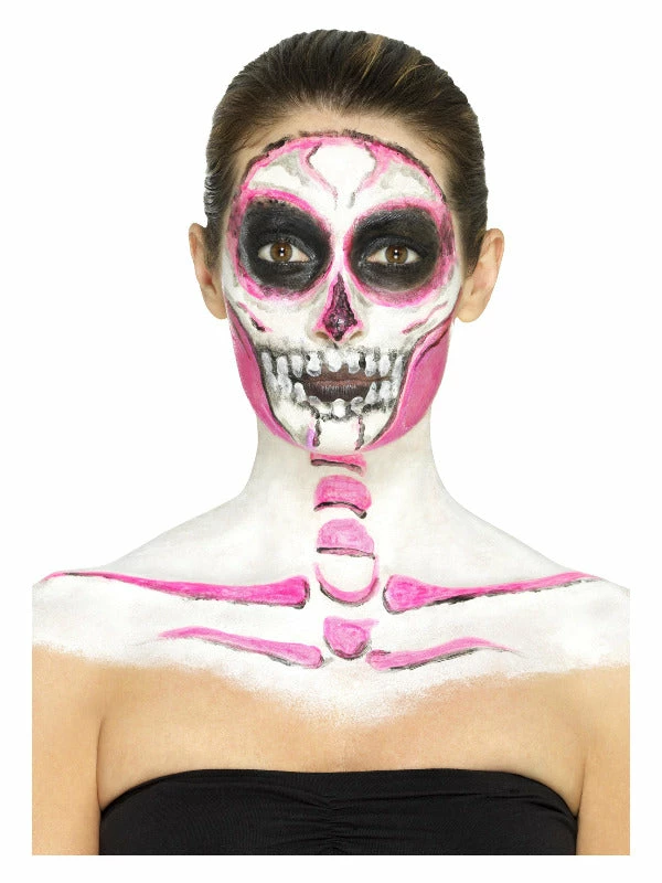 Smiffys USA Makeup & SFX Smiffys Make-Up FX, Neon Skeleton Liquid Latex Kit 7 Smiffys USA Makeup & SFX Smiffys Make-Up FX, Neon Skeleton Liquid Latex Kit