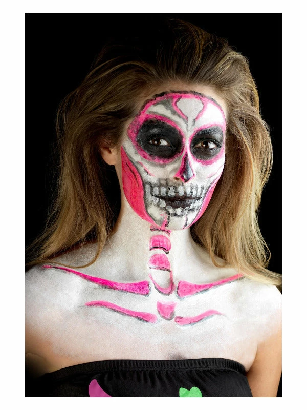 Smiffys USA Makeup & SFX Smiffys Make-Up FX, Neon Skeleton Liquid Latex Kit 8 Smiffys USA Makeup & SFX Smiffys Make-Up FX, Neon Skeleton Liquid Latex Kit