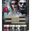 Smiffys USA Makeup & SFX Smiffys Make-Up FX, Neon Skeleton Liquid Latex Kit