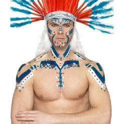 Smiffys USA Smiffys Make-Up FX, Blue Liquid Latex Kit,