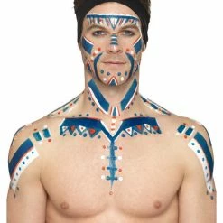 Smiffys USA Smiffys Make-Up FX, Blue Liquid Latex Kit,