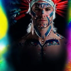 Smiffys USA Smiffys Make-Up FX, Blue Liquid Latex Kit,