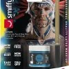 Smiffys USA Smiffys Make-Up FX, Blue Liquid Latex Kit,