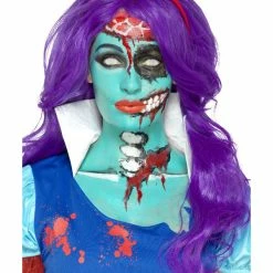 Smiffys USA Smiffys Make-Up FX, Turquoise Liquid Latex Kit