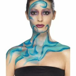 Smiffys USA Smiffys Make-Up FX, Turquoise Liquid Latex Kit