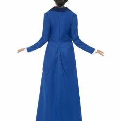 Smiffys USA Victorian Nanny Women's Blue Costume Costumes 7 Smiffys USA Victorian Nanny Women's Blue Costume Costumes