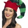Smiffys USA Hats & Headpieces Plush Christmas Elf Hat