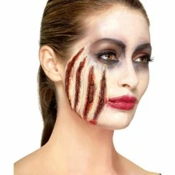 Smiffys USA Makeup & SFX Smiffys Make-Up FX, Latex Claw Wound Scar, Red
