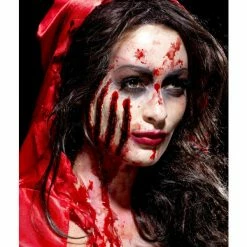 Smiffys USA Makeup & SFX Smiffys Make-Up FX, Latex Claw Wound Scar, Red