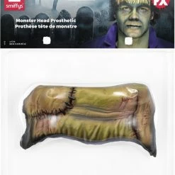 Smiffys USA Smiffys Make-Up FX, Foam Latex Monster Head, Green