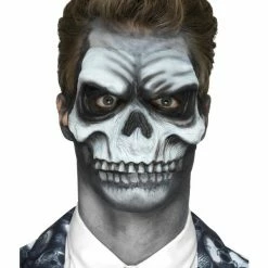 Smiffys USA Smiffys Make-Up FX, Foam Latex Skull, White