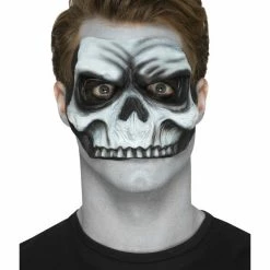 Smiffys USA Smiffys Make-Up FX, Foam Latex Skull, White