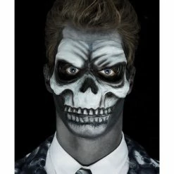 Smiffys USA Smiffys Make-Up FX, Foam Latex Skull, White