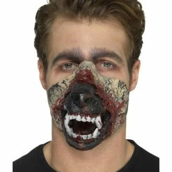 Smiffys USA Smiffys Make-Up FX, Foam Latex Werewolf, Brown Makeup & SFX