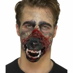 Smiffys USA Smiffys Make-Up FX, Foam Latex Werewolf, Brown Makeup & SFX