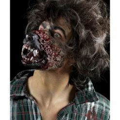 Smiffys USA Smiffys Make-Up FX, Foam Latex Werewolf, Brown Makeup & SFX