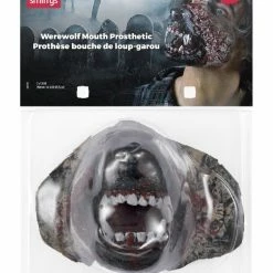 Smiffys USA Smiffys Make-Up FX, Foam Latex Werewolf, Brown Makeup & SFX