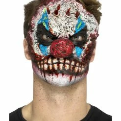 Smiffys USA Smiffys Make-Up FX, Foam Latex Clown, White Makeup & SFX