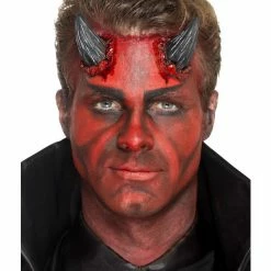 Smiffys USA Makeup & SFX Smiffys Make-Up FX, Latex Devil Horn Prosthetics