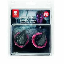 Smiffys USA Makeup & SFX Smiffys Make-Up FX, Latex Devil Horn Prosthetics